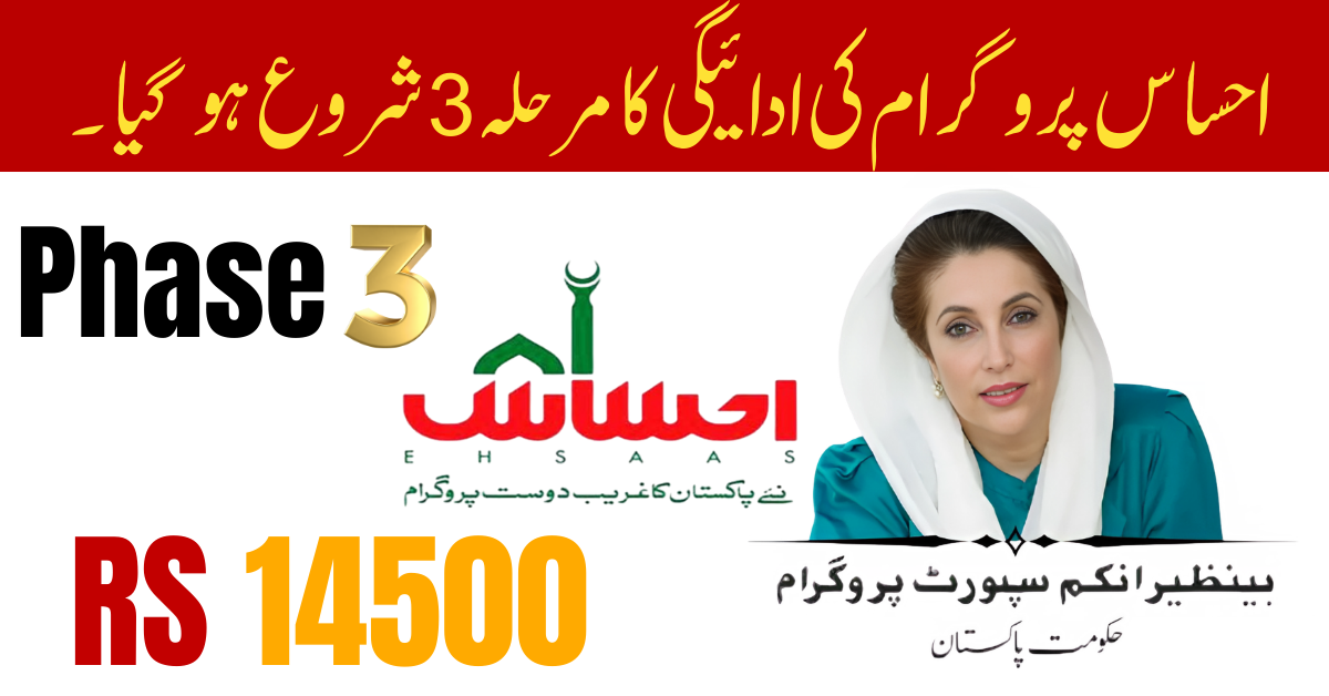 8171 Ehsaas Program Phase 3 Payments