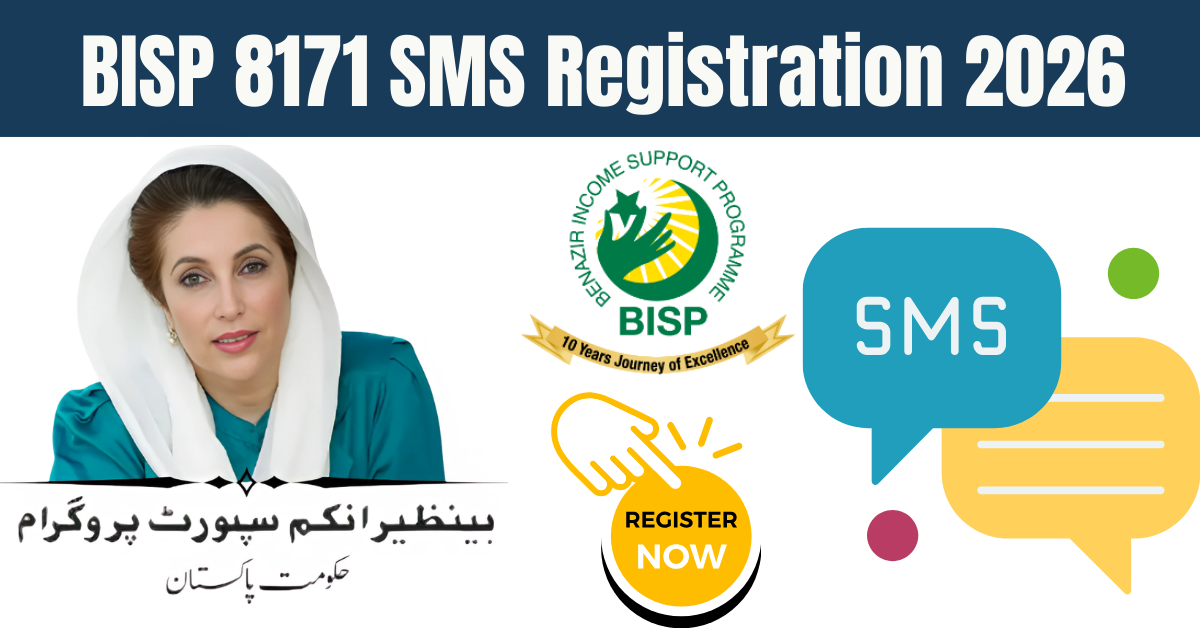 BISP 8171 SMS Registration 2026