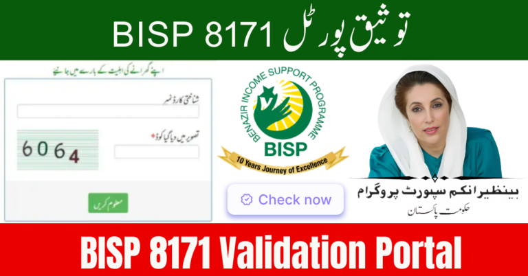 BISP 8171 Validation Portal