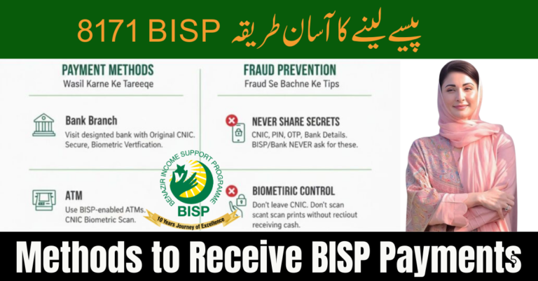 Easy Methods to Receive BISP Payments