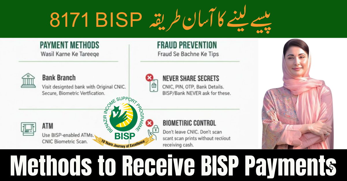 Easy Methods to Receive BISP Payments