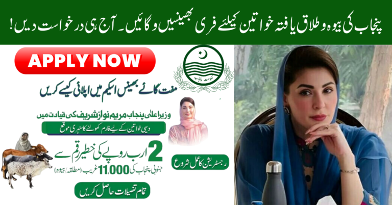 CM Punjab Launches Free Cattle Scheme