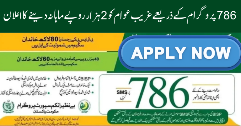 Ehsaas 786 Relief Program